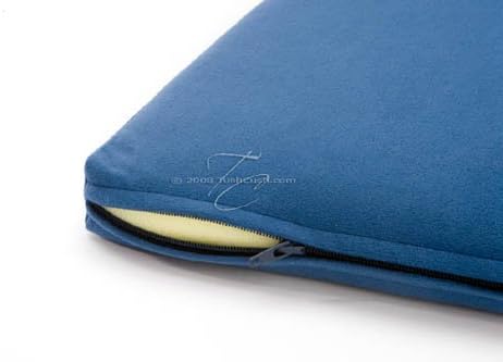 Lift Cushion Portable Lumbar Back Support Pillow for Car - Coccyx, Tailbone and Back Support Cushion for Office Chair, Lumbar Wedge Extended Extra Large - Tush-Cush Orthopedic Seat Cushion, Navy Blue