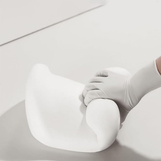 Car Seat Headrest Lumbar Support Kit for Tesla Model Y 2021 2022 2023, Ergonomic Memory Foam Head Neck Pillow Back Cushion Drivers Travel Anti Fatigue,C/Grey