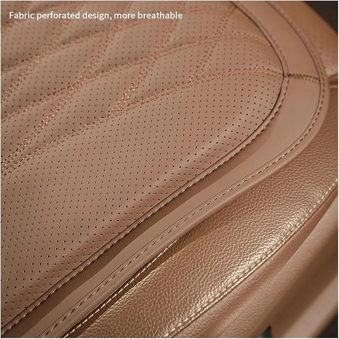 KAnduo M Car Seat Cushion for BMW All Model I3 I4 I8 X1 X2 X3 X4 X5 X5M X6 X7 Z4 Car Lumbar Support Pillow Auto Seat Waist Back Cushion Y (Color : Red C)
