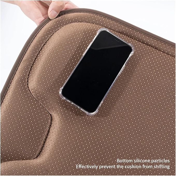 KAnduo M Car Seat Cushion for BMW All Model I3 I4 I8 X1 X2 X3 X4 X5 X5M X6 X7 Z4 Car Lumbar Support Pillow Auto Seat Waist Back Cushion Y (Color : Orange A)