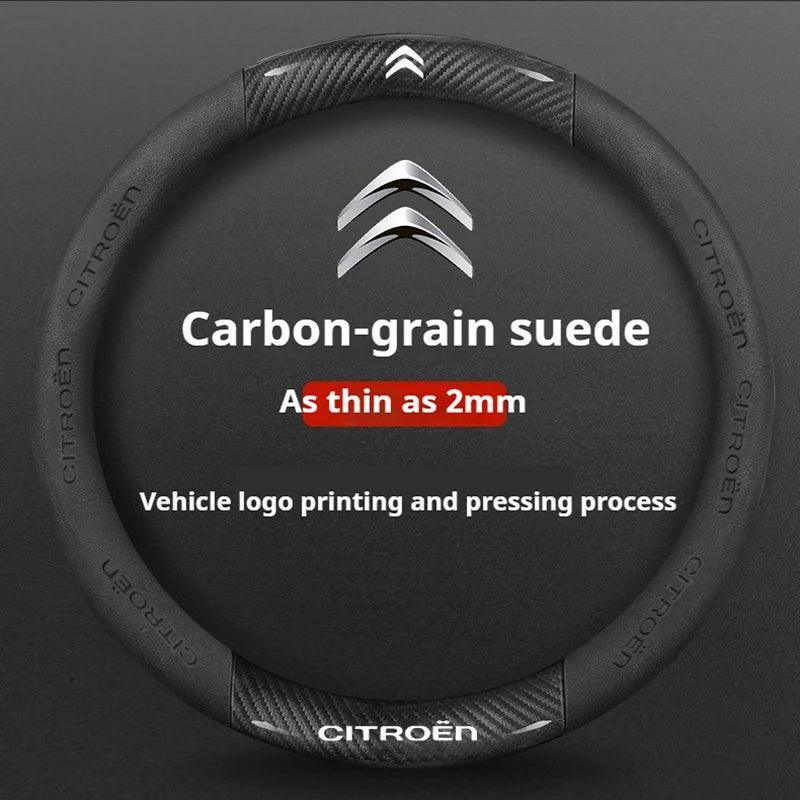 Citroen Leather Steering Wheel Cover