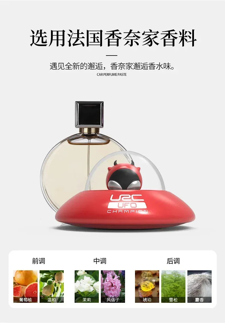 UFO Alien Car Aromatherapy Diffuser - Air Vent Mount