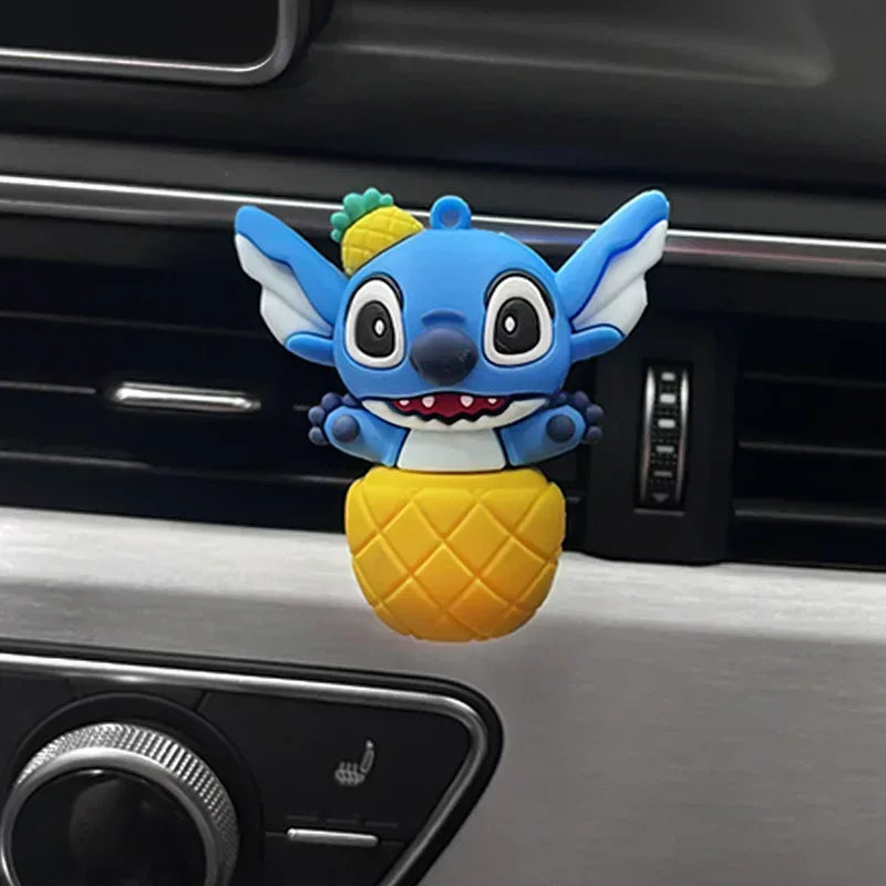 Disney Stitch Car Air Freshener Vent Clip - Anime Figure Ornament