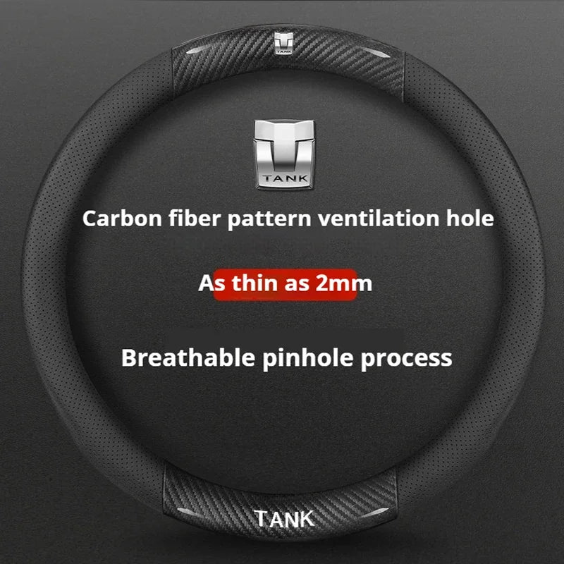 GWM Tank Suede Steering Wheel Cover