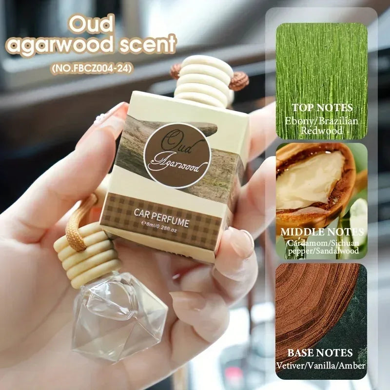Mini Aromatherapy Car Air Freshener Essential Oil Diffuser Kit