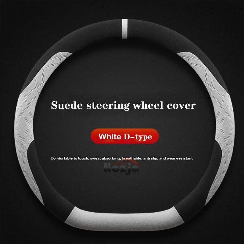Genesis Suede Steering Wheel Cover