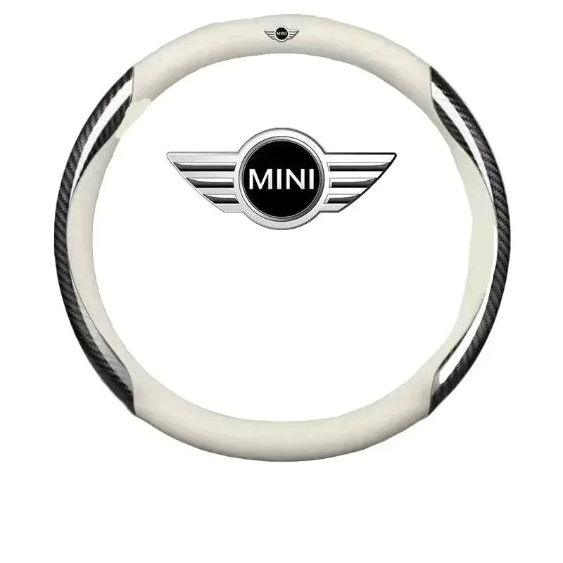Mini Cooper Carbon Fiber Steering Wheel Cover