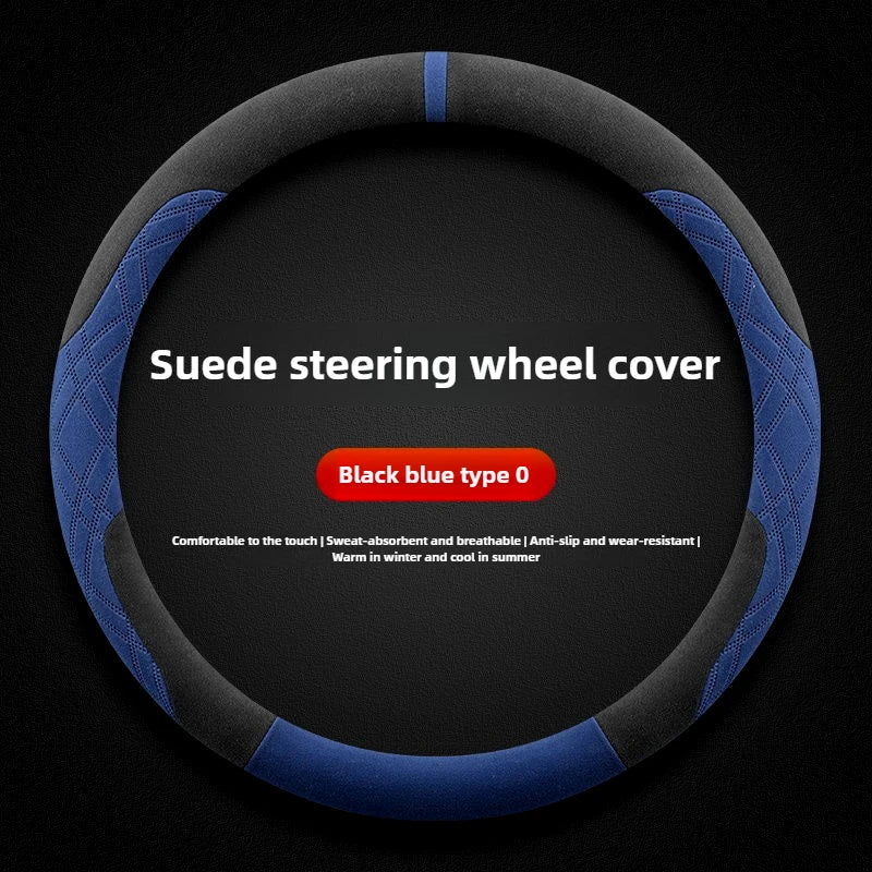 Genesis Suede Steering Wheel Cover