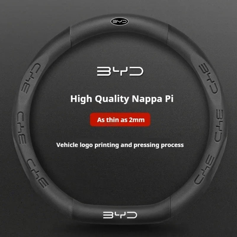 BYD Anti-Slip Suede Steering Wheel Cover
