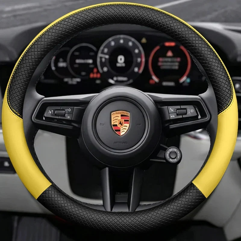 Porsche 8D Nappa Perforated Steering Wheel Cover